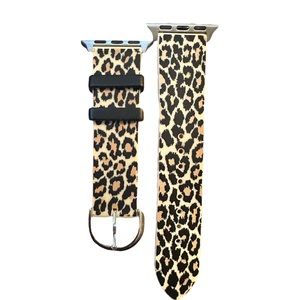 Kate Spade New York Apple Watch Leopard Print Silicone Band 38/40/41 mm